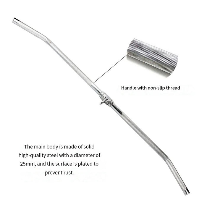 Chrome Lat Pulldown Bar