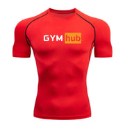 Men's Printed Compression Shirt