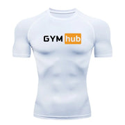 Men's Printed Compression Shirt