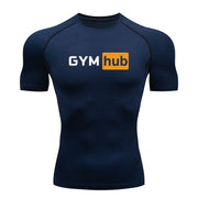 Men's Printed Compression Shirt
